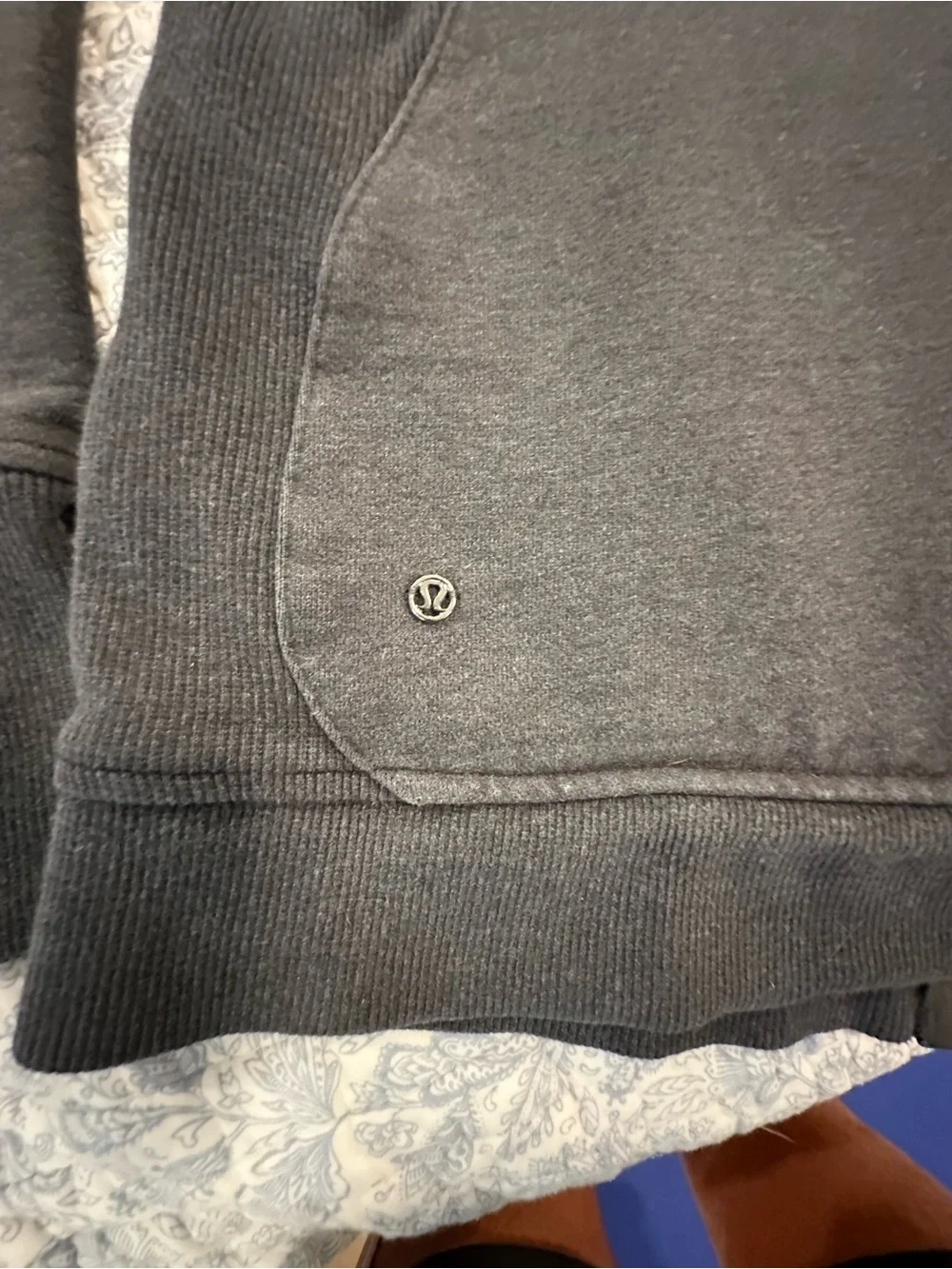 Lululemon heavy zip up jacket.